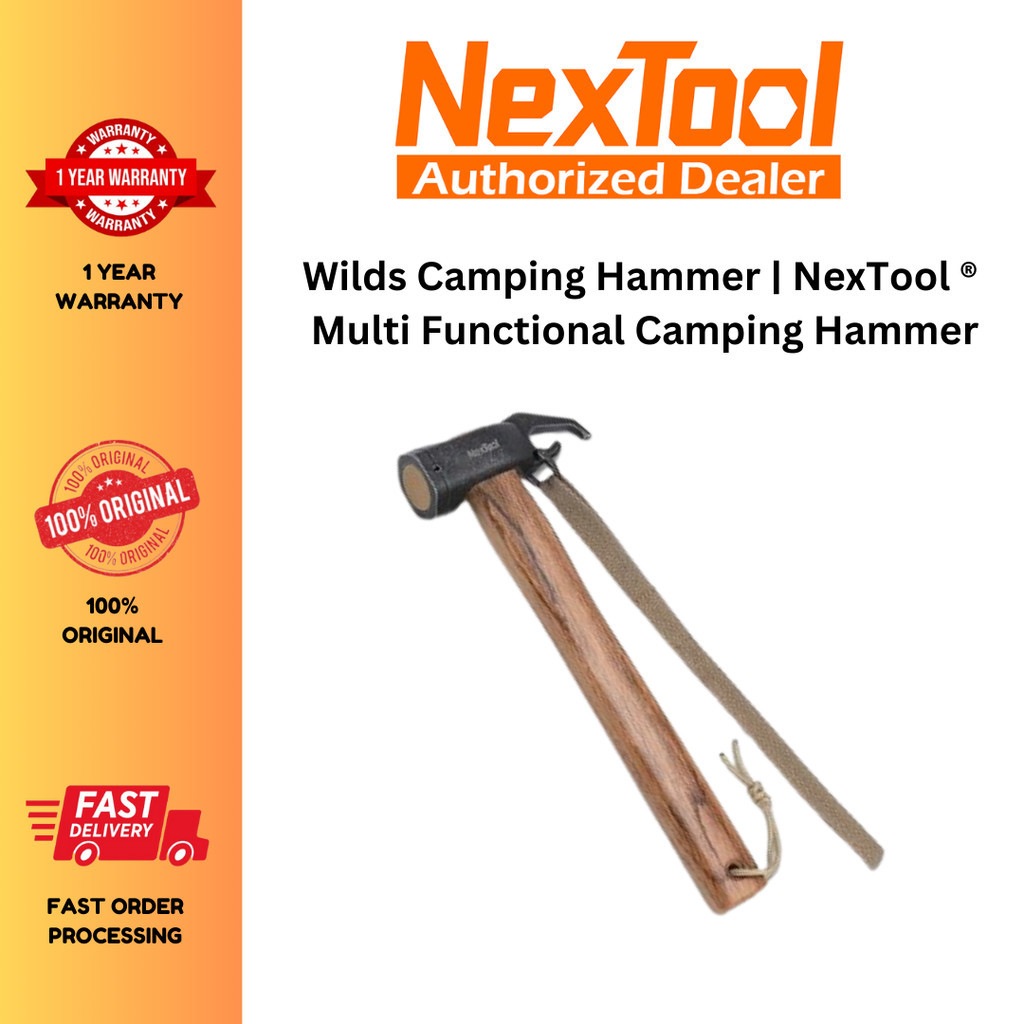 NexTool ค้อนตั้งแคมป์ป่าอเนกประสงค์