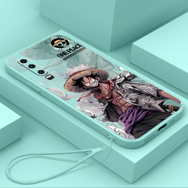 ปลอก Huawei P30 LITE P30 PRO P30 P20 P20 Pro P20 Lite เคสโทรศัพท์การ์ตูนอะนิเมะ ONE PIECE ความงามซิลิโคน TPU Soft Shell ดีไซน์ใหม่กันกระแทกพร้อมเชือกเส้นเล็ก - รูปที่ 4