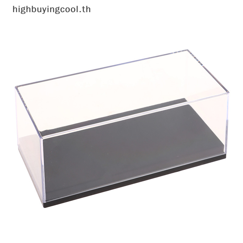 Hcth สามขนาด 1:64 รุ่นรถกล่องแสดงโปร่งใสป้องกันกรณีอะคริลิคฝุ่น Hard Cover Storage Holder HOT
