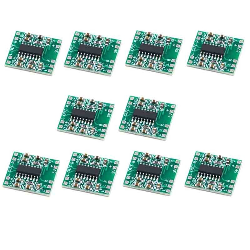10pcs PAM8403 mini 5V ดิจิตอลขนาดเล็กเครื่องขยายเสียงพร้อมสวิทช์ potentiometer USB แหล่งจ่ายไฟ