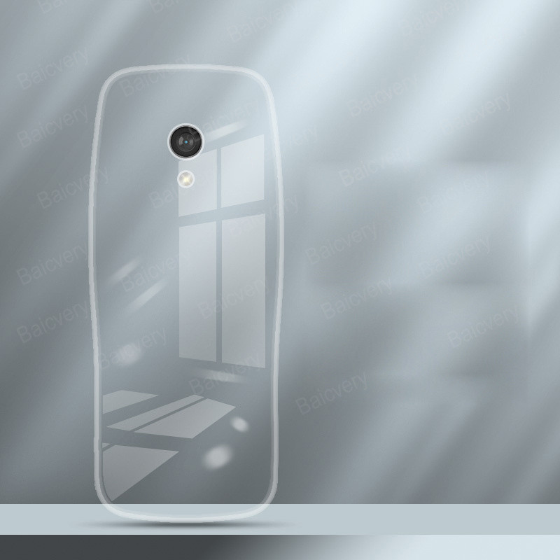 ปลอกสําหรับ Nokia 3210 4G 2024 TA-1543 TA-1545 TA-1549 TA-1556 TA-1559 TA-1563 ง่ายโปร่งใส Matte Sof