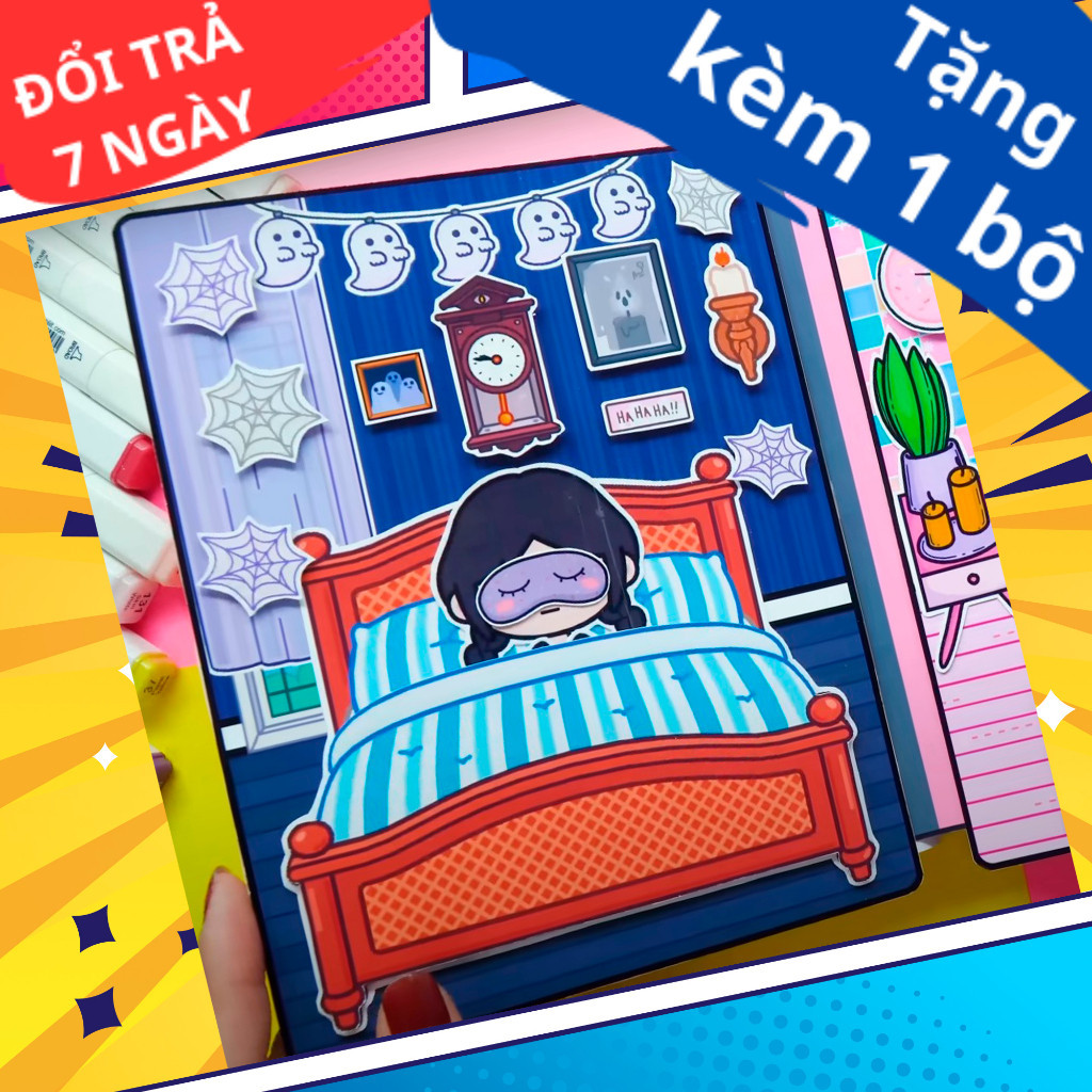 Diy Craft Paper Doll House Toy - toca LIFE WORLD - Model TA20 Doll House toca b Crafts Paper Toy