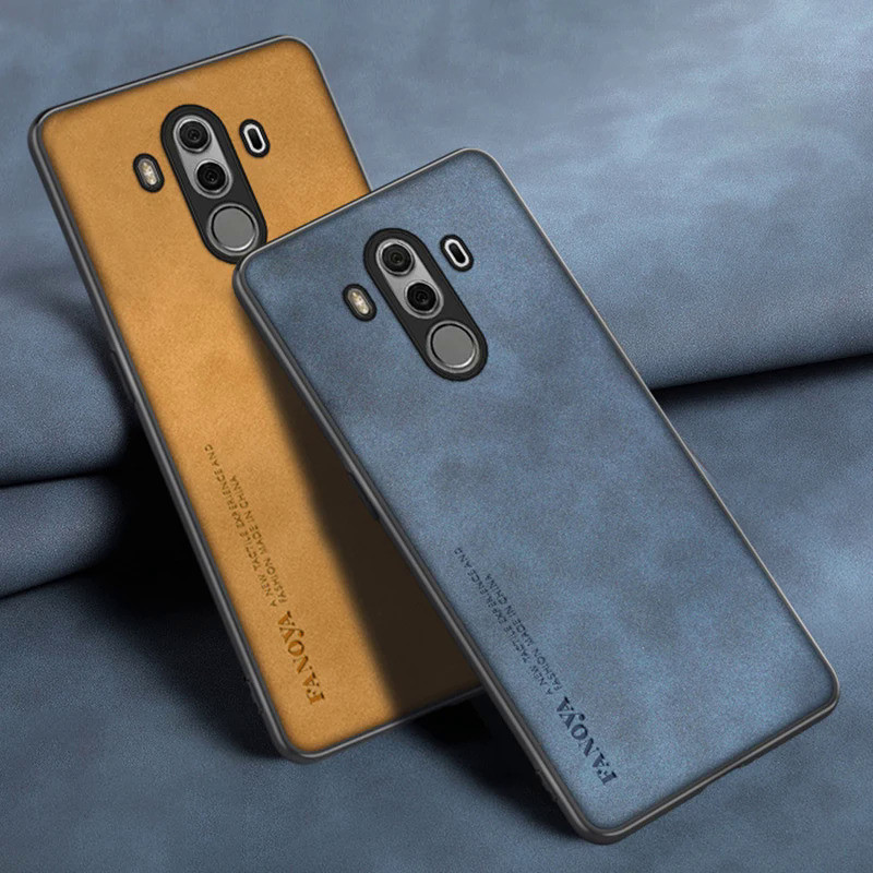 หรูหรา PU หนังสําหรับ Huawei Mate 10 Pro Mate10 ซิลิโคนป ้ องกันเคสโทรศัพท ์ สําหรับ Huawei Mate 9 Pro Mate9 Coque