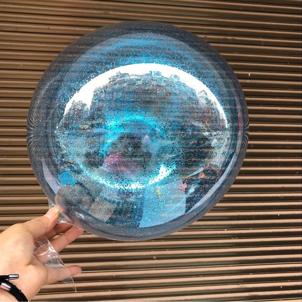 ลูกโป่งใส BoBo มีกลิตเตอร์  ขนาด 24นิ้ว (1ใบ)