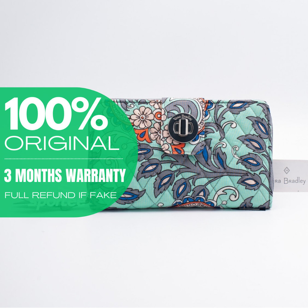 กระเป๋าสตางค์ Vera Bradley Flowers NWT ของแท้