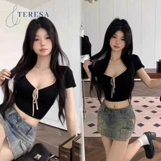 เสื้อยีนส์ผู้หญิงสไตล์ฤดูร้อน ชุดเสื้อผ้าสีสดใส แฟชั่นสไตล์ที่เป็นที่นิยม