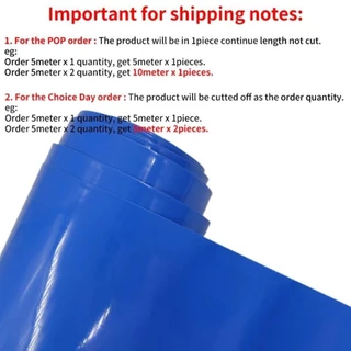 PROS 1 เมตร/แพ็คหดฟิล์ม, Li-ion Wrap PVC ท่อหดความร้อน, กว้าง 70-200 มม.หลายขนาด 18650 แบตเตอรี่แพ็คเทปแขน