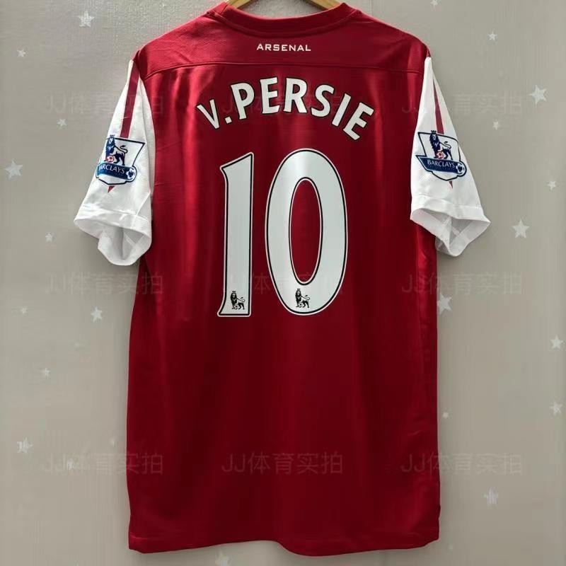 เสื้อฟุตบอลวินเทจ 2011-2012 Arsenal home แขนสั้น #10v.Persie#29CHAMAKH เสื้อเจอร์ซีย์ชื่อที่กําหนดเอ