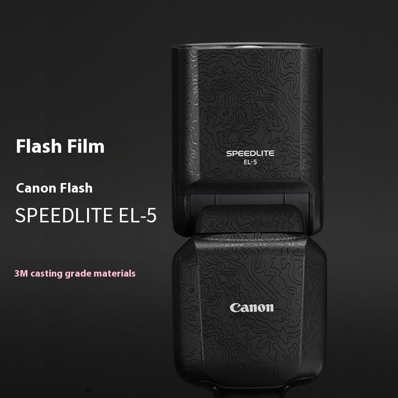 เหมาะสําหรับ Canon Flash SPEEDLITE EL-5 ฟิล ์ มป ้ องกัน Frosted EL5 สติกเกอร ์ 3M