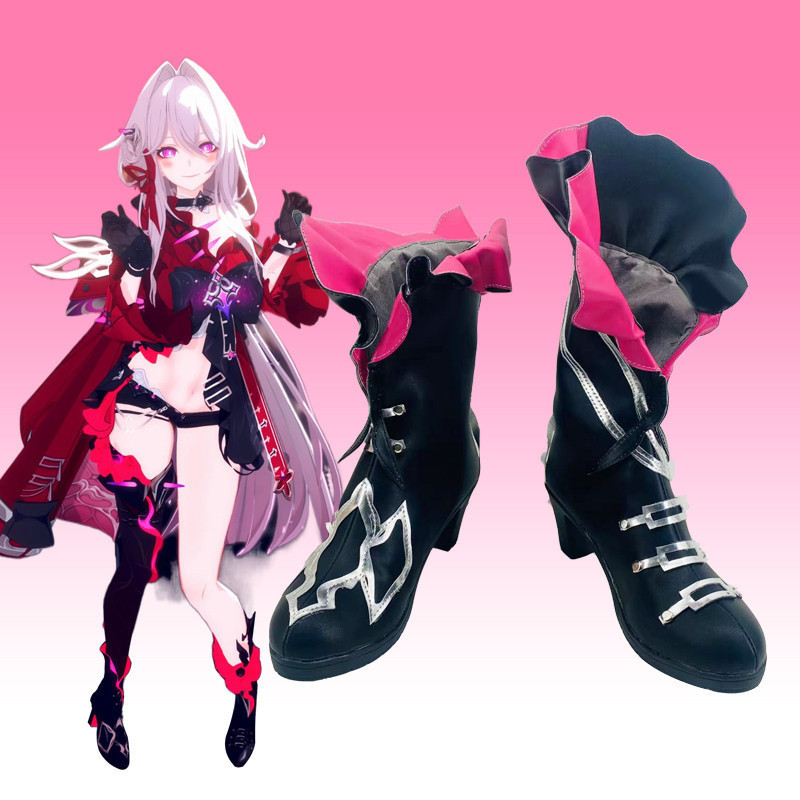 Thelema cosplay Game Honkai Impact 3rd Thelema รองเท ้ าคอสเพลย ์