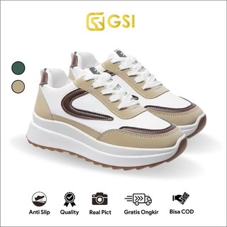 GSI Masayu 1334 Sepatu Sneakers Wanita Casual Sport Olahraga Running Lari Cewek Shoes SIZE "37-41"
