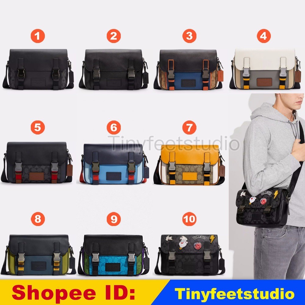 C3747 C2715 C2725 C4021 C4141 CC356 CC357 C8131 CC037 Track Crossbody ผู้หญิงผู้ชายสลิง Messenger กร