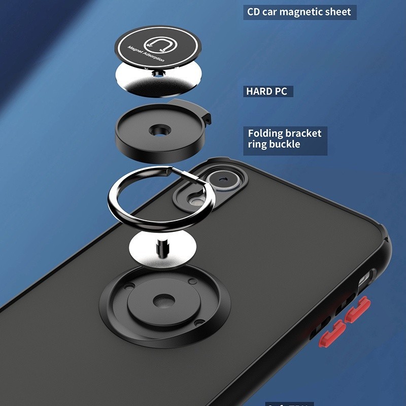 เคส วงแหวน ตั้งได้ สำหรับ iPhone 15 14 13 12 11 Pro Max 6 6S 6Plus 7 8 7Plus 12Mini 13Mini X Xr Xs Max 044 - รูปที่ 4