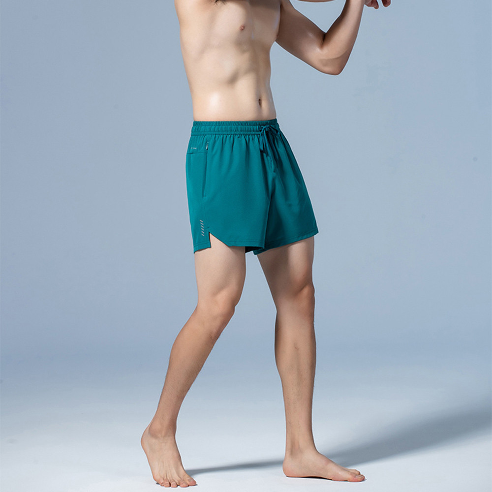 Running Men 's Sports Quick-drying Training Shorts Track Marathon Lightweight Breathable Shorts