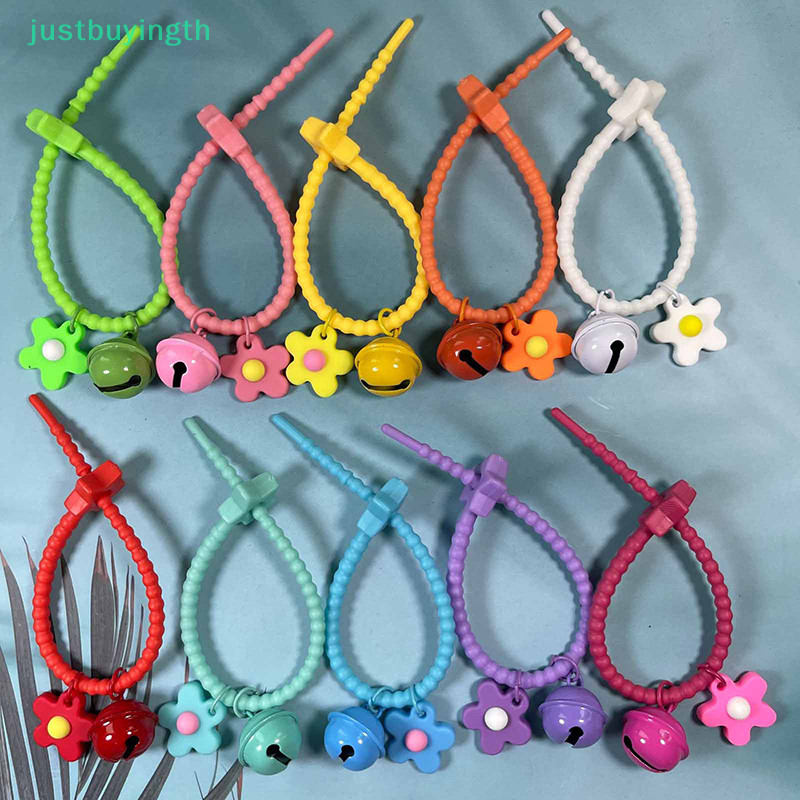 [JBTH] 1 ชิ้น Creative Candy สี Five Pointed Star ดอกไม้สายผูกพวงกุญแจกระเป๋าจี้ของขวัญใหม่จี้แหวน Bell DIY อุปกรณ์เสริม [JB]