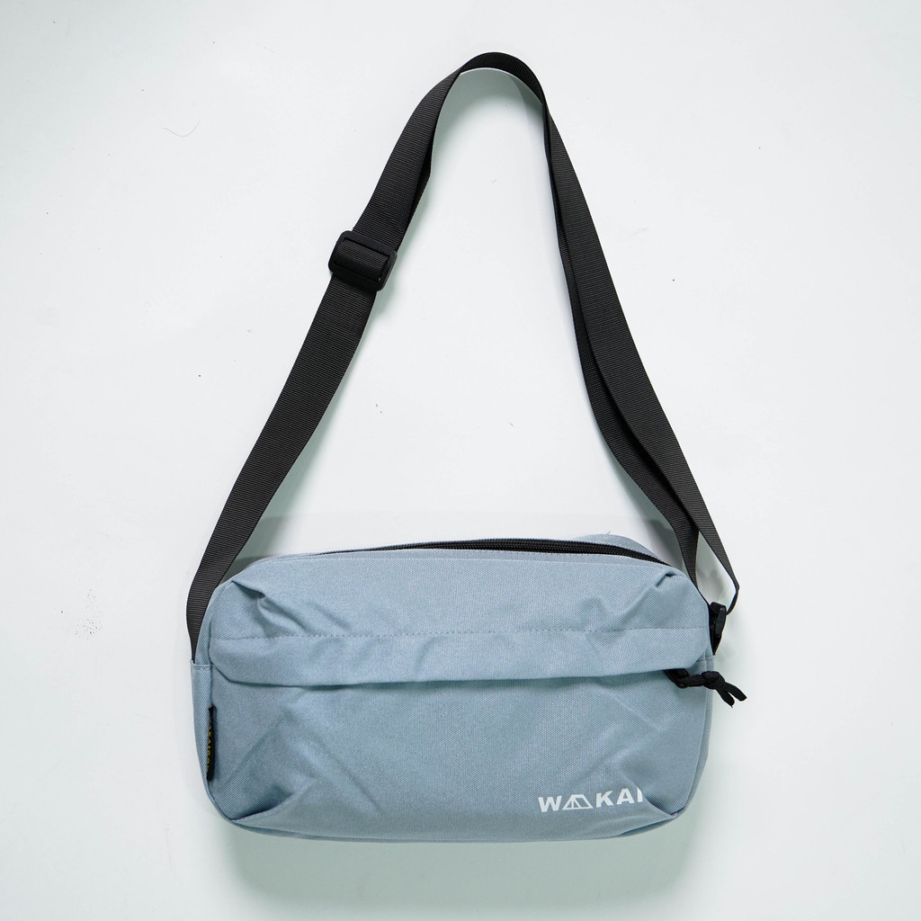 Wakai [นําเข้า] - Zariago Buddy Camp Sling Bag สีเทา