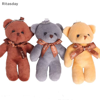 Ritasday 12 ชิ้น/ล็อตตุ๊กตานุ่มหมีของเล่นตุ๊กตาของขวัญเล็กๆใหม่