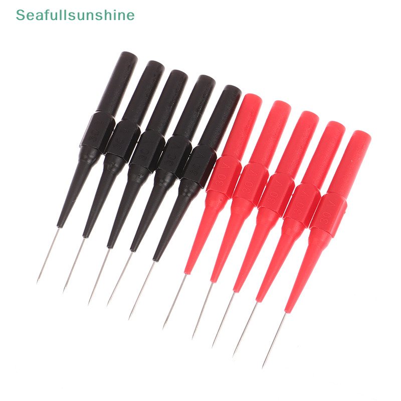 Seaf> มัลติมิเตอร์ปากกา Test Pin Test Probe ปลั๊กวัดมัลติมิเตอร์ Accessorie ได้ดี