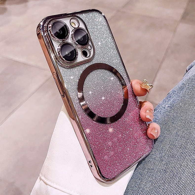 เคส Vivo Y18 Y03 Y28 4G Y02 Y02S Y17 Y15 Y12 Y11 Y15S Y15A Y01 Y16 Y17S Y20i Y20 Y12S Y12A Y20S Y20S G Y21 Y21T Y33S Y22S Y27 Y31 2021 Y51 2020 Y35 Y36 V21E Y73 4G V29E 5G Y200 เคสกลิตเตอร์ชุบหรูหรา เคสโทรศัพท์กลิตเตอร์ชุบพร้อมแม่เหล็กดูดและเลนส์ป้องกันกา - รูปที่ 6