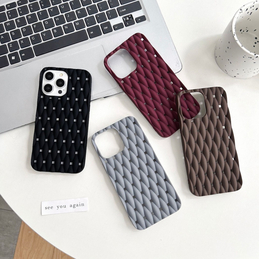 เหมาะสําหรับเคสโทรศัพท์ iphoneXR การกระจายความร้อนระหว่างกันกระแทก iPhone14pro เคสป้องกันเคสโทรศัพท์ Apple ins