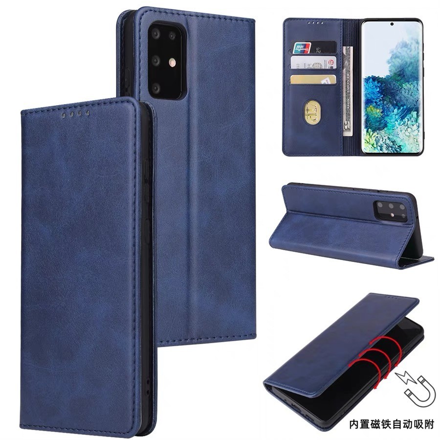 เคส หนัง ฝาพับ ตั้งได้ ที่วางแม่เหล็ก สำหรับiPhone 15 14 13 12 11 Pro Max 6 6S 6Plus 7 8 7Plus 12Mini 13Mini X Xr Xs Max