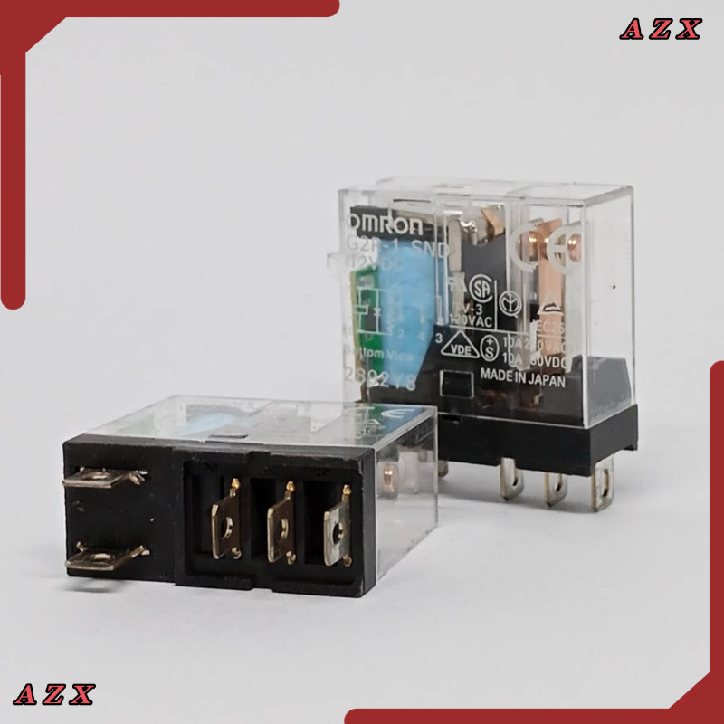 ร้านในไทย! G2R-1-SND 12VDC รีเลย์ G2R-1-SND 24VDC ขา รีเลย์ ถ่ายจากงานจริง