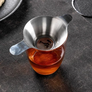 🔥ส่งฟรี🔥 ตะแกรงกรองชา กากกาแฟ สตนเลสแท้ (มี2ขนาด) ที่กรองชาแบบละเอียด ที่กรองชา กระชอนกรองชา อุปกรณ์ชงชา ที่กรองใบ
