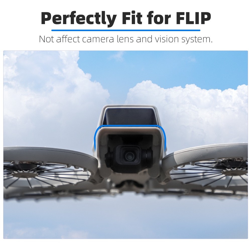อุปกรณ์เสริมม่านบังแดดน้ําหนักเบาสําหรับฮูดเลนส์ DJI Flip, เลนส์ป้องกันแสงสะท้อนแบบ Flip gimbal