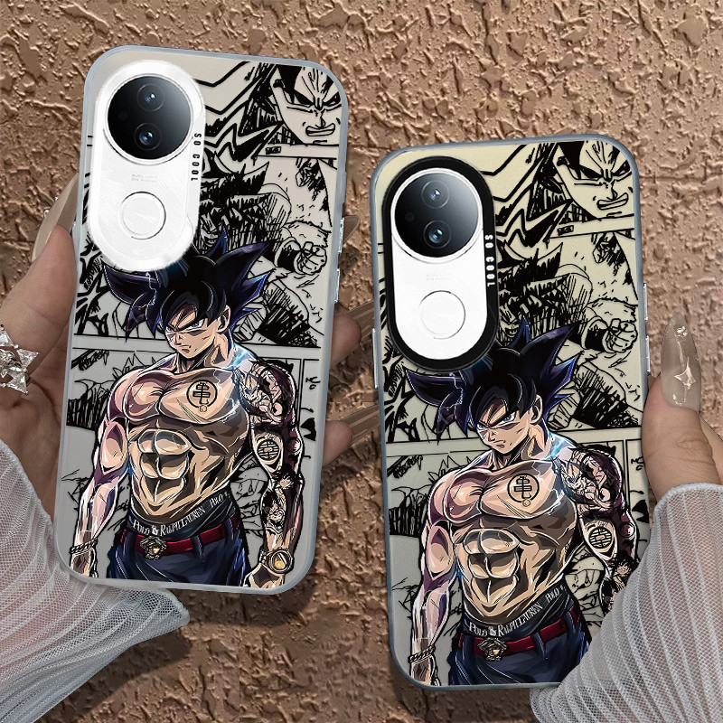 Vivo V50 V 50 Pro 5G Dragon Ball Matte Frosted Hard Case ทนทาน Sleek Design Cover - รูปที่ 3