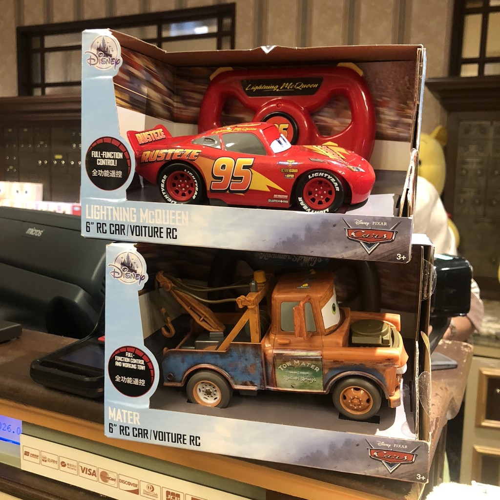 Shanghai Disney Domestic Daigou Car Story McQueen Black Storm Dieya Car Toy