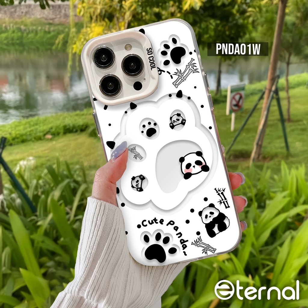 ETERNAL IMD น่ารัก PANDA CASE INFINIX 30I 40 40I 50 PRO PLUS SMART 8 ร้อน 20S 30 PLAY CASING