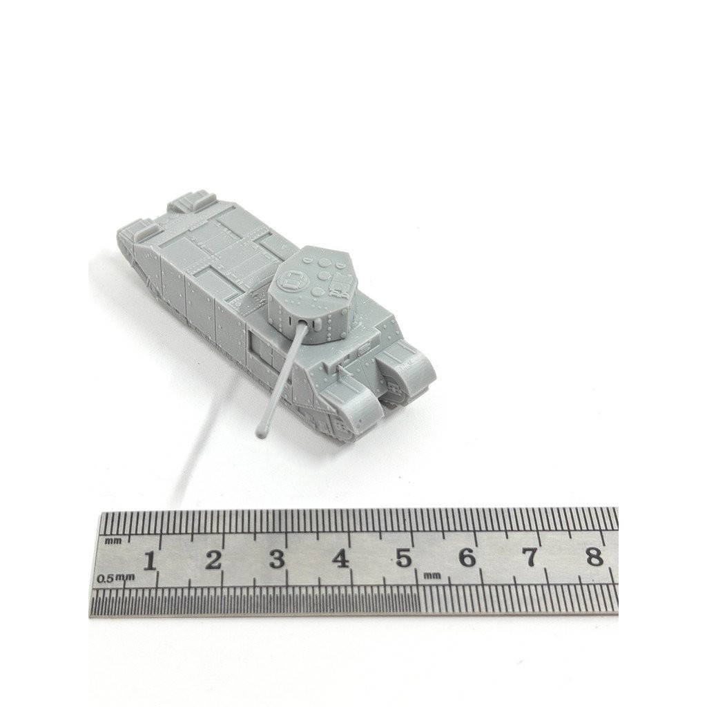 1/144 TOG TOG Ⅱ ถังหนักแบบจำลองสัดส่วนการพิมพ์3มิติ