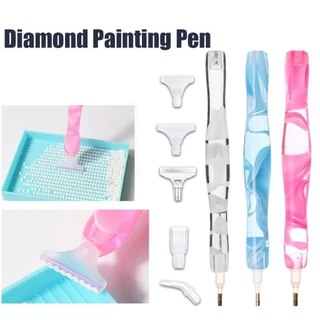 คูปองสุดคุ้ม！ ปากกาติดเพชร 15.5ซม.ปากกาภาพวาดเพชร เครื่องมือ DIY diamond painting pen toolkit