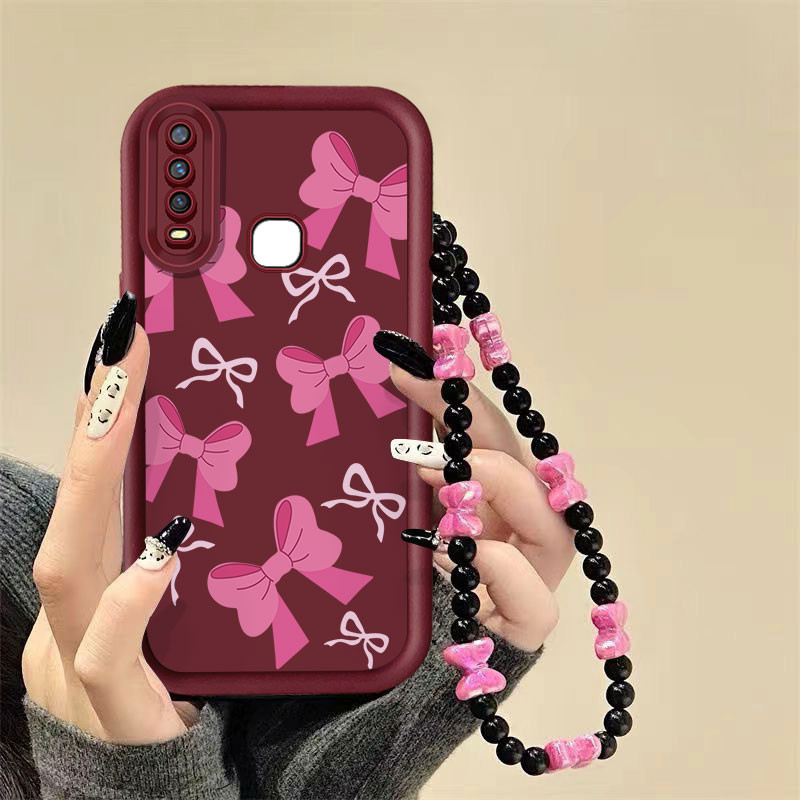 โรแมนติก Rose ผีเสื้อสร้อยข้อมือสําหรับ VIVO Y22S Y31 Y51S V25E Y78+ Y36 Y27 Y28 V21 V11I V15 PRO Y0