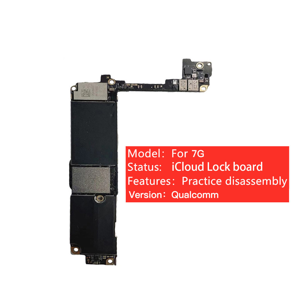 ล็อค ICloud ID เมนบอร์ดสําหรับ IPhone 7 8 Plus Inter Qualcomm 32/64/128/256G Swap สําหรับฝึก Logic B