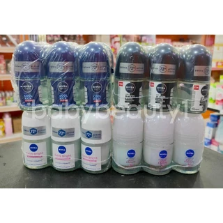 นีเวียโรลออน12มล.ผู้หญิง/ผู้ชาย ยกแพ็ค3ชิ้น/6ชิ้น