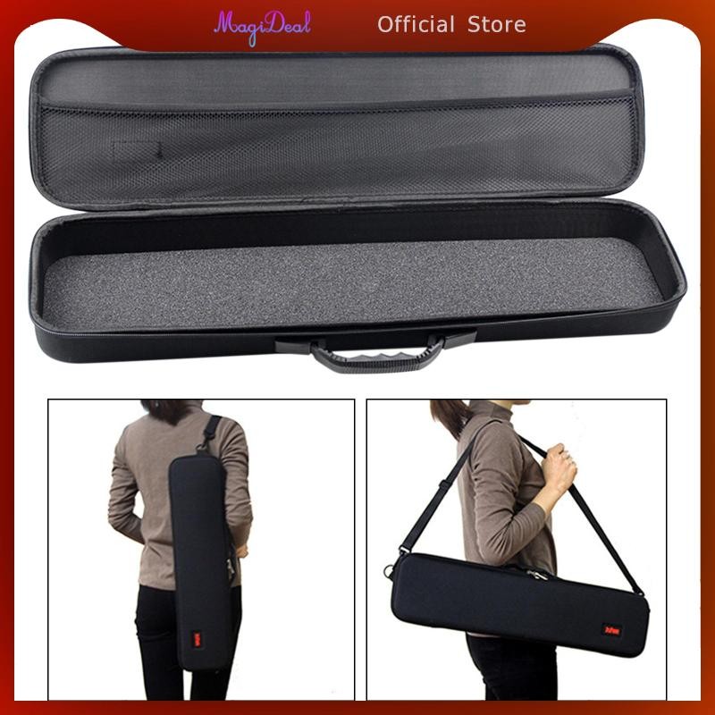 Magideal Fishing Tackle Bag, with Mesh Pockets Saving Space Storage Case for Rod
