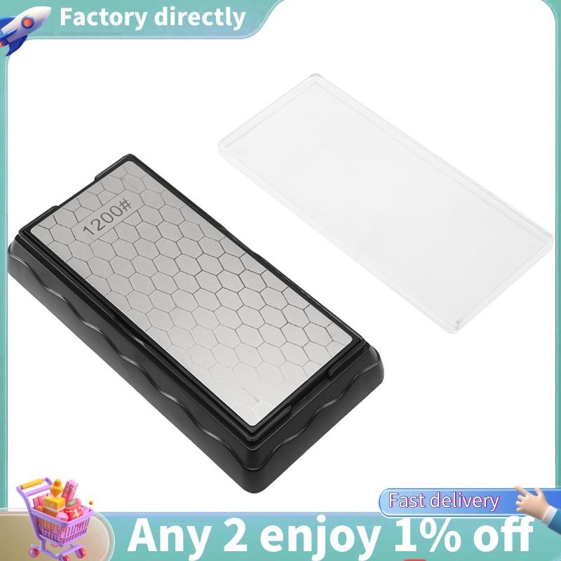 LU-600 1200 Double-Side Sharpener เพชร Whetstone มีด Sharpening Stone ครัวกรวดมีดเชฟเครื่องมือบด