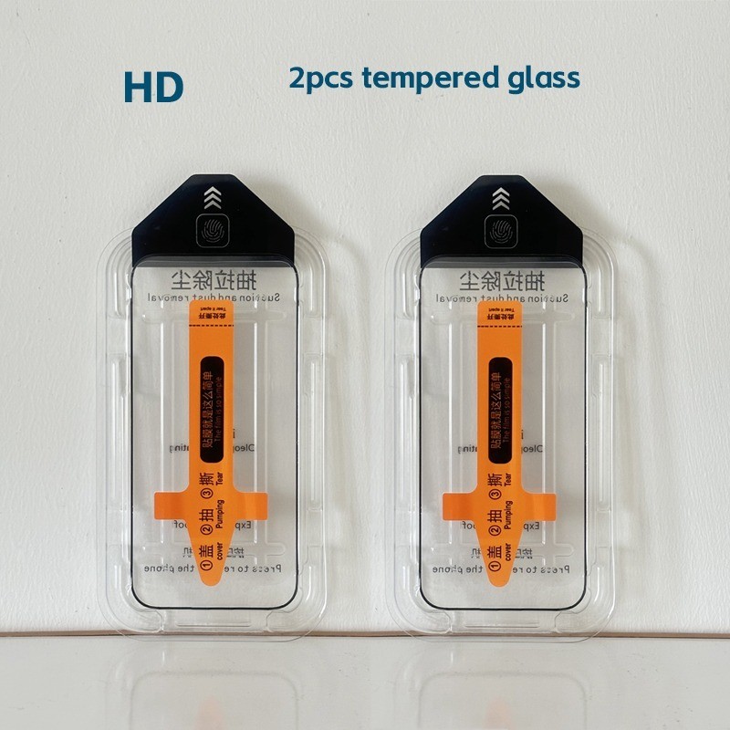 2pcs กาวเต็มรูปแบบกระจกนิรภัยสําหรับ Samsung Galaxy S24 S25 Ultra S23 FE S22 S21 Plus S24FE S23FE S25 + S24 + S23 + S22 + S21 + A56 A36 A26 A55 A35 A16 5G ป้องกันหน้าจอ