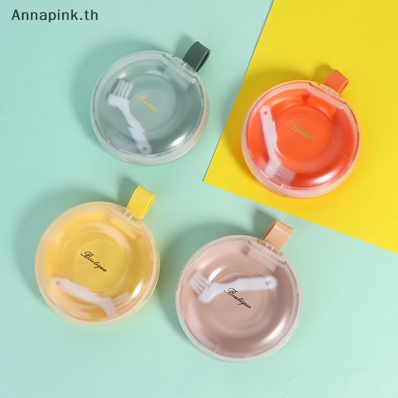 Ank ทันตกรรม Retainer กล่องเก็บฟันปลอมบางส่วนกรณีฟันปลอมจัดฟัน ToothBraces EN