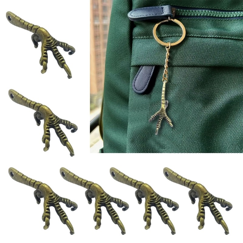 Winu 10PCS Elegant Charm สร้อยคอจี้นก Claw เครื่องประดับทําด้วยมือจี้สําหรับเครื่องประดับทําและหัตถก