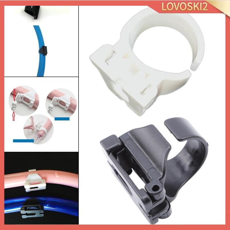 [Lovoski2] Snorkel Buckle Snorkel Clip สิ่งที่แนบมา Retainer Gear Universal Snorkel Keeper สําหรับดํ