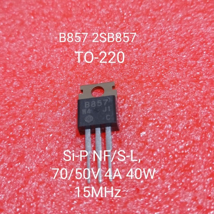 AS01 B857 2SB857 ทรานซิสเตอร์เดิม