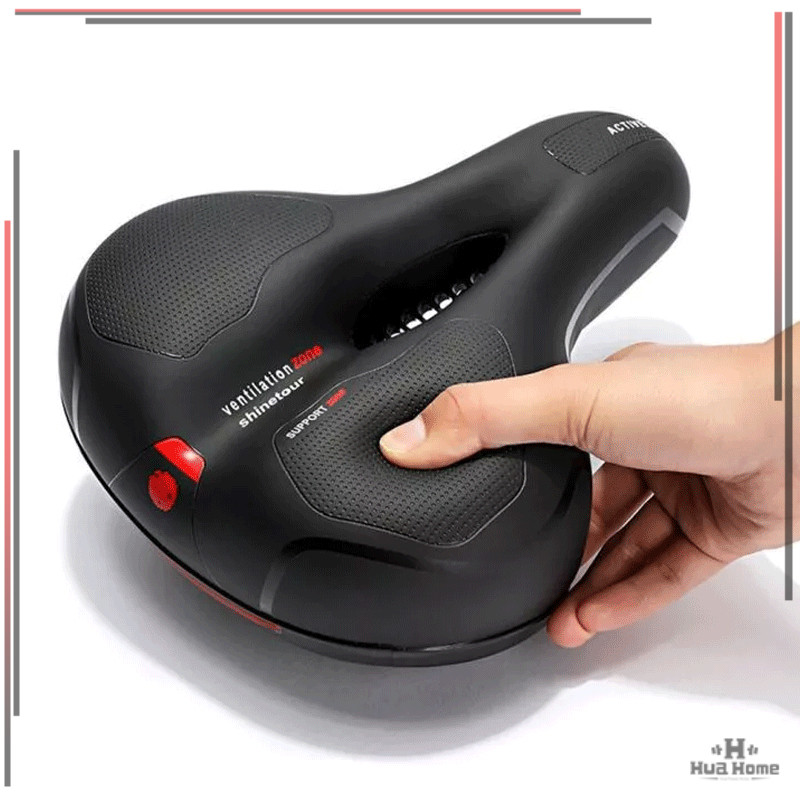 อานจักรยาน เบาะหนาแพ็คเบาะ อานจักรยาน เสือภูเขาเบาะรองนั่ง อานจักรยานโฟม นุ่มนั่งสบาย เบาะจักรยานเสือหมอบ - รูปที่ 5