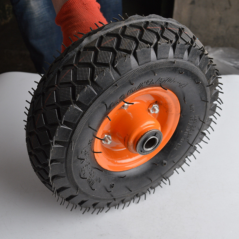 BW Tool ล้อลม 10 นิ้ว ทนทาน กันแตก สำหรับรถเข็น/รถถัง/รถเข็นผู้สูงอายุ ติดตั้งง่าย - รูปที่ 3