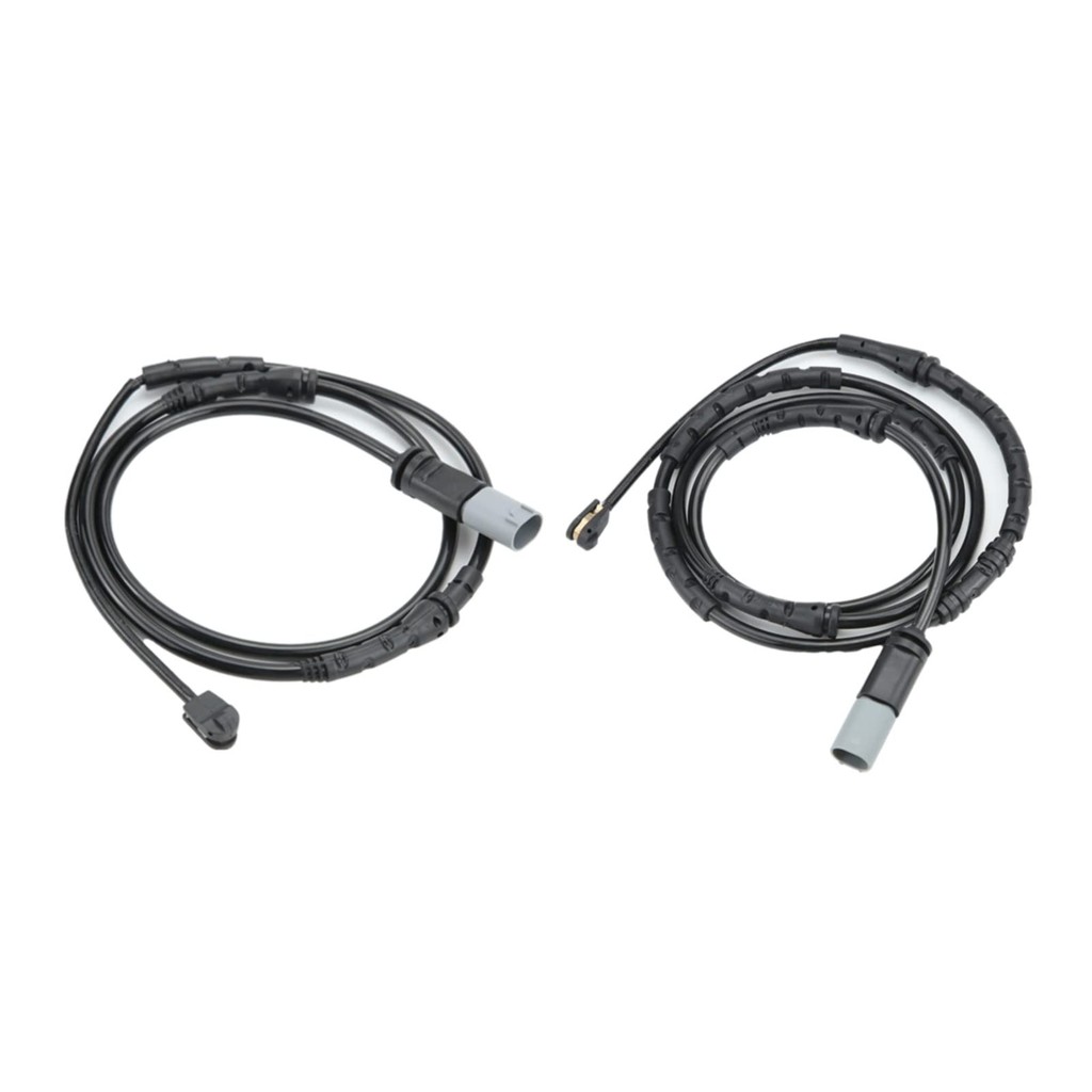 BINB ROAD ชุดผ้าเบรคด้านหน้าซ้ายและขวาสวมเซ็นเซอร์ 34356790303 + 34356790304 เข้ากันได้กับ BMW F25 F