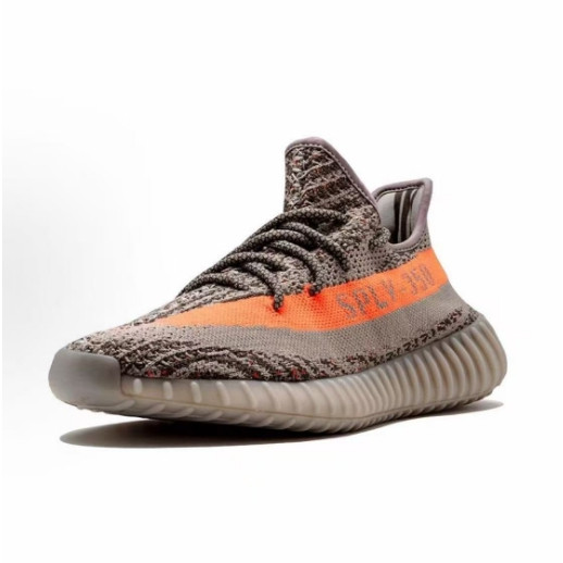 ( พร้อมส่งในไทย)adidas originals Yeezy Boost 350 V2 พักผ่อนร้อยหอคอย กันลื่น ตัวเตี้ย รองเท้าลำลอง ไม่จำกัดเพศ ส้มเทา