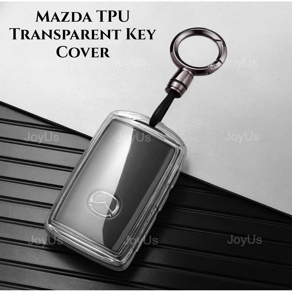 Mazda CX5 CX-5 CX3 CX30 CX8 Mazda 2 Mazda 3 Mazda 6 TPU ฝาครอบกุญแจโปร่งใส