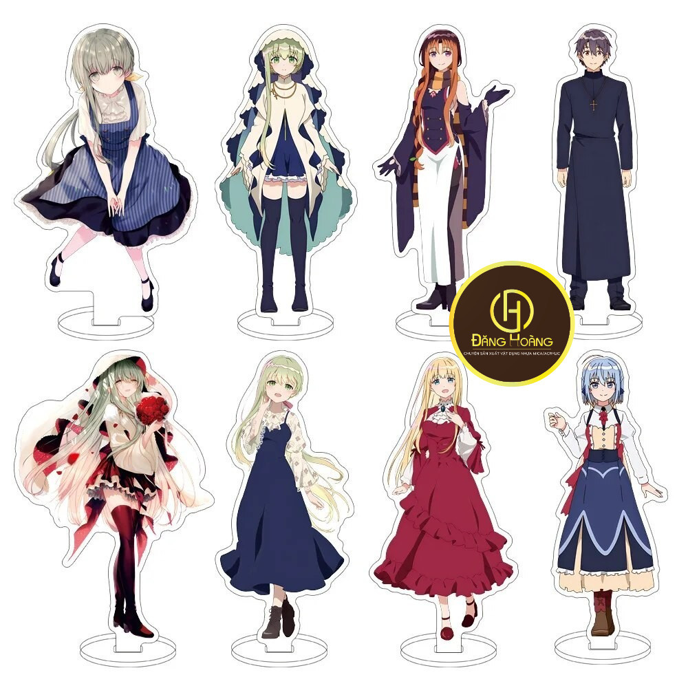 Saint Cecilia Standee Model & Pastor Lawrence อะนิเมะอะคริลิค Cecilia Lawrence c1 อุปกรณ์เสริม - DH