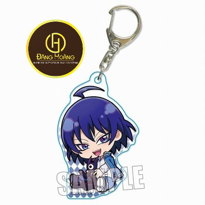 (ไมก้าในอะคริลิค) พวงกุญแจ IRUMA ราคา Mairimashita! Iruma-kun ver HUG อะนิเมะจิบิน่ารัก_ - DH